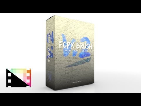 FCPX Brush V.2 - Brush Tool for Final Cut Pro X - Pixel Film Studios