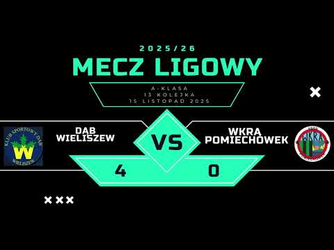 Dab Wieliszew - Wkra Pomiechówek 4:0