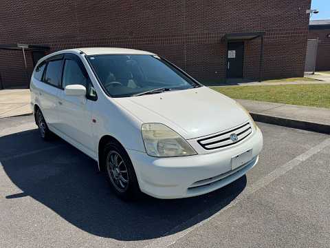 Thumbnail for TechMotorsPostalCars.com 2001 Honda Stream 61K Miles Factory RHD USA Right Hand Drive POV RCA by Honda Stream