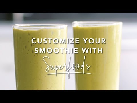 How to make a customizable superfood smoothie | Well Done Video