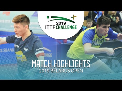 Nicholas Tio vs Anton Limonov | 2019 ITTF Belarus Open Highlights (Group)