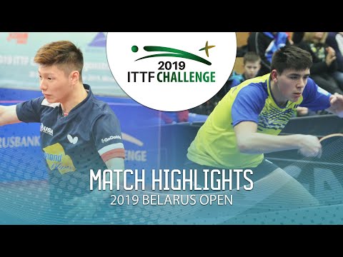 [2019 ITTF Belarus Open] Nicholas Tio vs Anton Limonov  2019.10.31