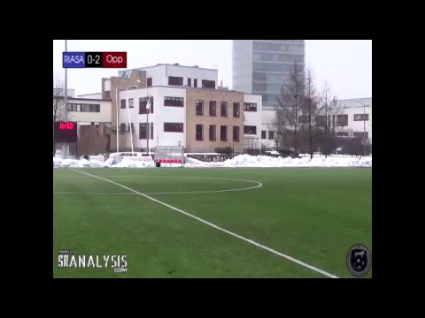 RIASA Tour Latvia RIASA V FS Metta U20's 1st half