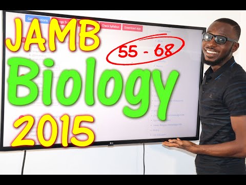 JAMB CBT Biology 2015 Past Questions 55 - 68