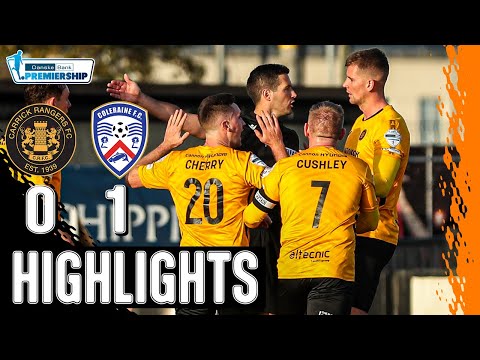 HIGHLIGHTS | Carrick Rangers 0 - 1 Coleraine