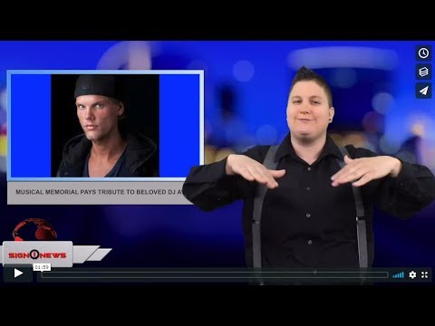 Musical memorial pays tribute to beloved DJ Avicii (ASL - 4.21.18)