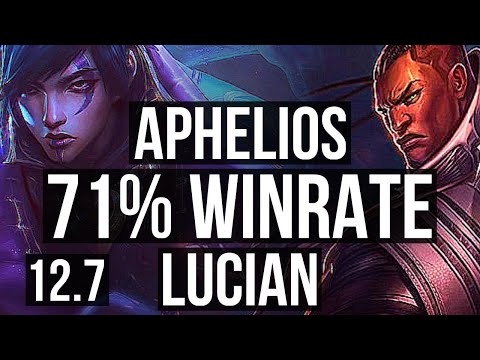 APHELIOS & Senna vs LUCIAN & Nami (ADC) | 71% winrate, Dominating | TR Grandmaster | 12.7