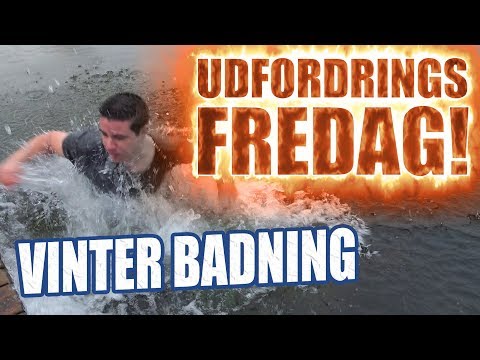 Udfordrings-fredag - Vinter badning