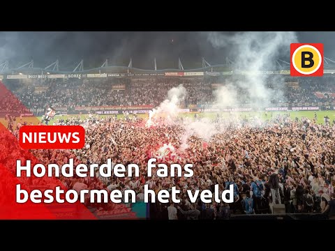 Feest op het veld want Willem II is kampioen | Omroep Brabant