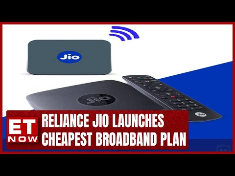 Reliance Jio launches the cheapest broadband plan | Times Now