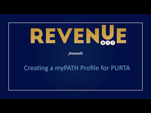 Department of Revenue - Creating a myPATH Profile for PURTA