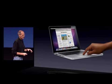 Steve Jobs on Touch Screen MacBooks in 2010