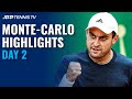 Karatsev takes on Musetti; Humbert & De Minaur Look To Progress | Monte Carlo 2021 Day 2 Highlights