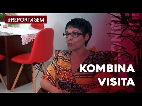 Bete Ribeiro visita a artesã Jackie Fonseca