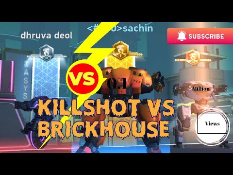 MECH ARENA LANCER GAMING/ KILLSHOT VS BRICKHOUSE | MECH ARENA /  tengu mech