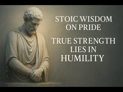 Stoic Wisdom on Pride | True Strength Lies in Humility