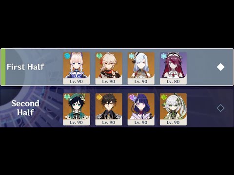 3.1/3.2 Spiral Abyss, Crit Kokomi & Archons - (Floor 12, 9★)