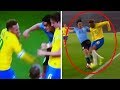 NEYMAR Humiliates CAVANI, Angry Cavani...Brazil vs Uruguay