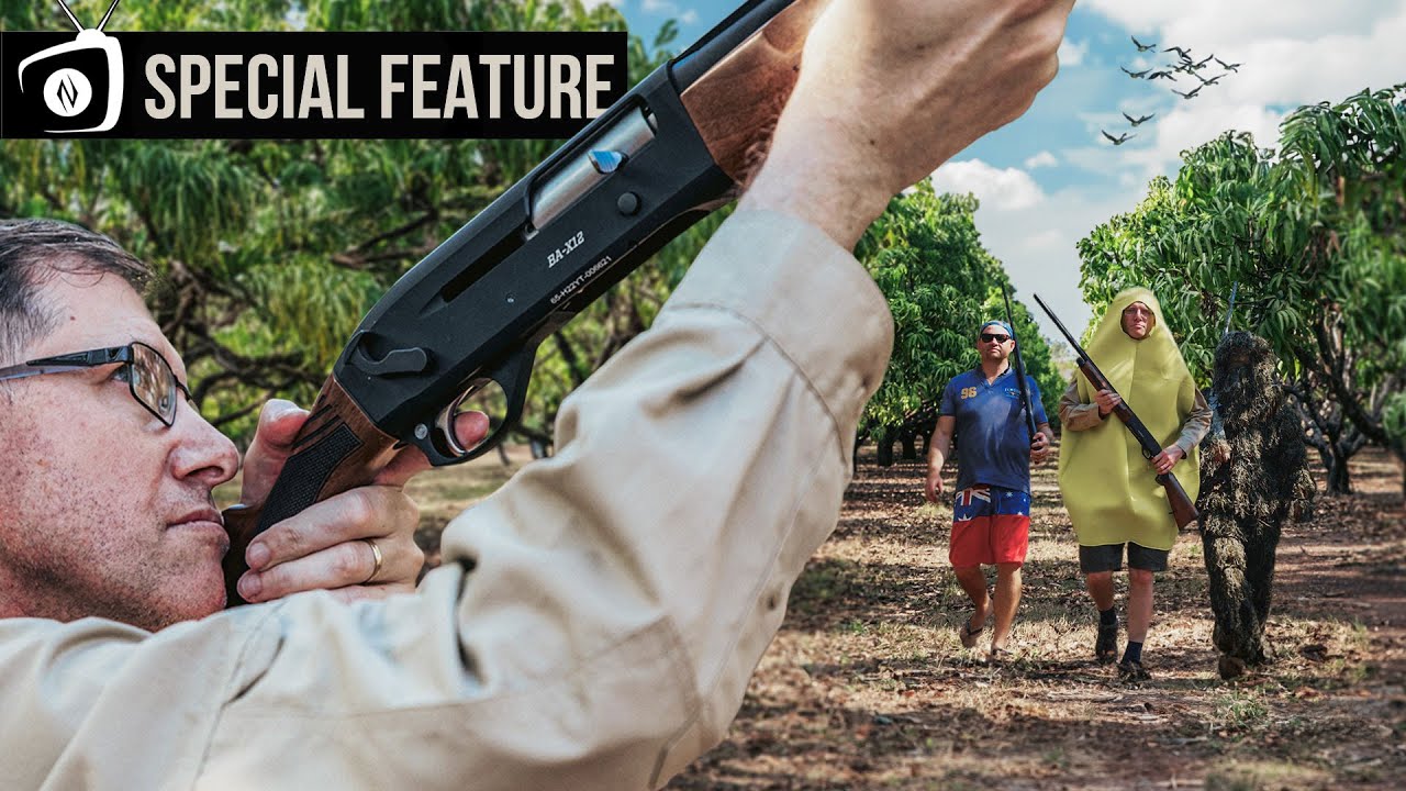 Magpie Geese Hunt (Bushmeister BA-X12) - NIOA TV / SPECIAL FEATURE
