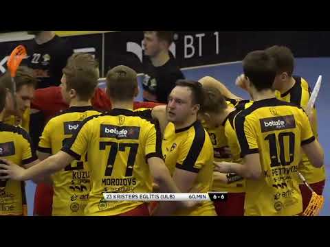 Highlights: Betsafe/Ulbroka - Rubene (1/2 F, 1. spēle, 17.03.2018)