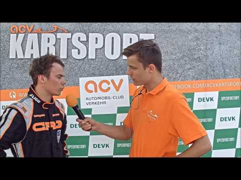 31 ACV Kart Nationals Wackersdorf Interview Fabian Kreim Rok GP Senioren