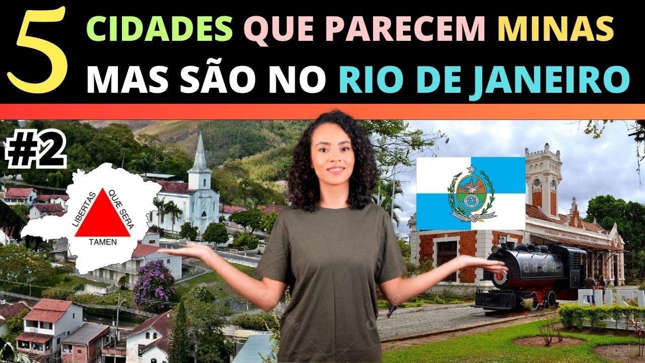 🔵 Cidades que parecem MINAS GERAIS, mas são no RIO DE JANEIRO