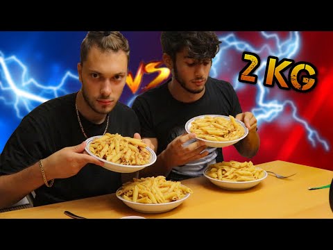 2KG di PASTA AL RAGÙ Challenge | Man VS Food