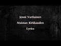 Jenni Vartiainen - Muistan kirkkauden (Onscreen ...