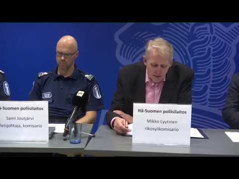 Kuopion  kouluhyökkäys/ampuminen 1.10. Poliisin KOKO  tiedotustilaisuus