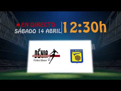 EN DIRECTO 14 abril-sabado // EMF DENIA - U.D.BENIOPA CADETES // 12:30H