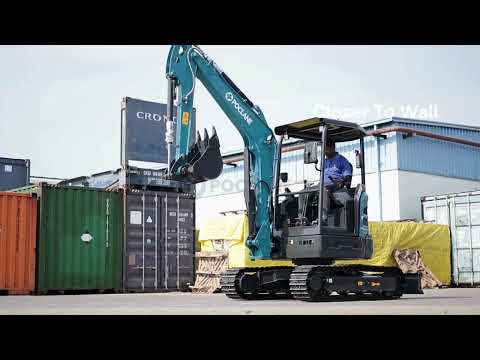 Poclane PLX39U HD mini excavator