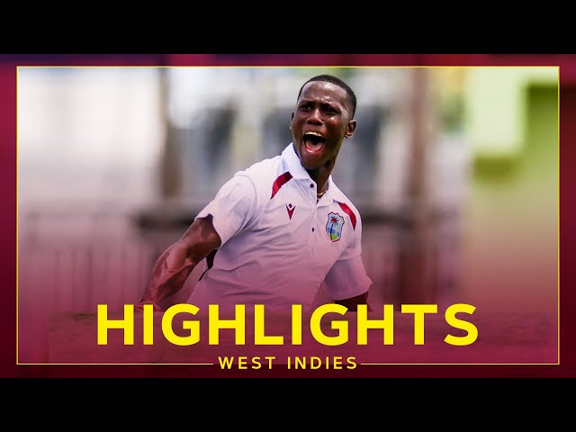 Shamar Joseph Shows Brilliance with 5-33 | Highlights | West Indies v South Africa | 2nd Test Day 1