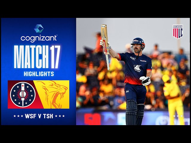 Cognizant Major League Cricket Game 17 Highlights | Washington Freedom Vs. Texas Super Kings
