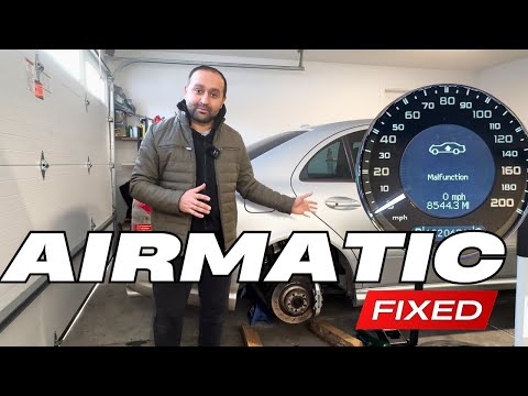 How I Fixed The Air Suspension In My Mercedes. Airmatic Malfunction (W211 E55, E63 AMG, CLS) 
