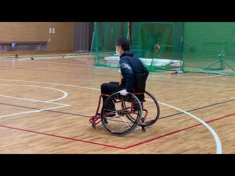 【理学療法学専攻・作業療法学専攻】授業の様子（障がい者スポーツ／車椅子バスケットボール⑥）＿大阪保健医療大学