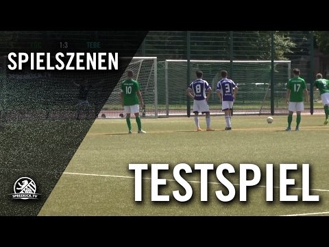Füchse Berlin Reinickendorf - Tennis Borussia Berlin U19 (Testspiel) - Spielszenen | SPREEKICK.TV