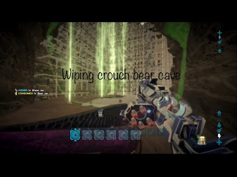 Raiding Double bear cave |BBXfibercraft| |ark|