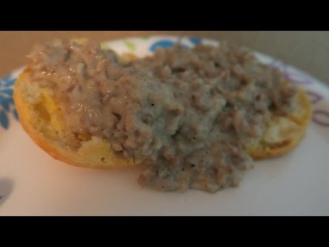 EASY BISCUITS & GRAVY RECIPE
