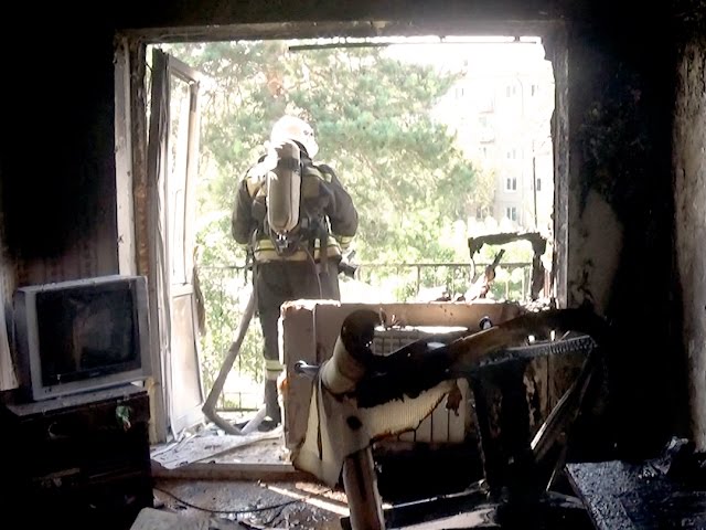 Квартира взорвалась в Ангарске