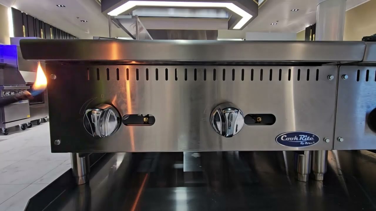 Atosa ATRC ATCB Broiler Pilot Lighting and Adjusting