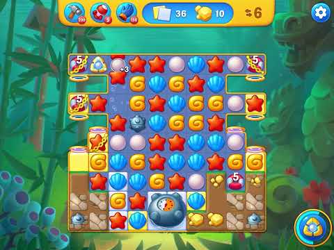 Fishdom level 3636 no boosters フィッシュダム [Friend's]