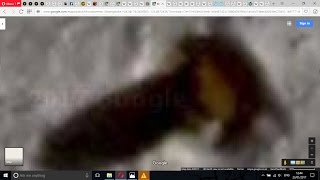 Strange alien looking creature found in Antarctica on Google Earth 2017