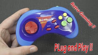 Weird Sega Saturn Plug and Play Controller 🤨