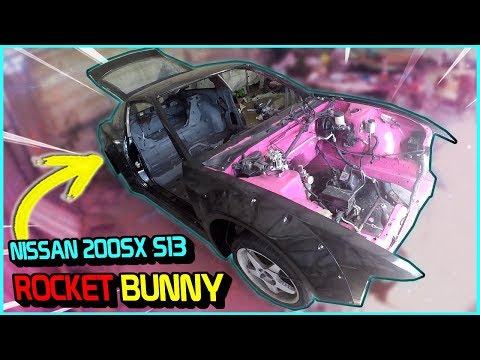 Montei o ROCKET BUNNY no carro de drift !