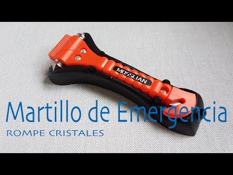 Cortador de cintur/ón de seguridad y martillo rompecristales de emergencia Basics