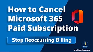 How to Cancel Microsoft 365 Subscription | Delete MS-365 account