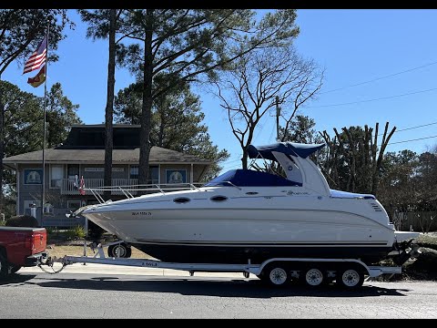 2003 Sea Ray 260 Sundancer SOLD; walk through and run
