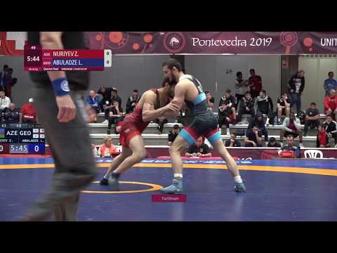 1/4 GR - 63 kg: Z. NURIYEV (AZE) v. L. ABULADZE (GEO)