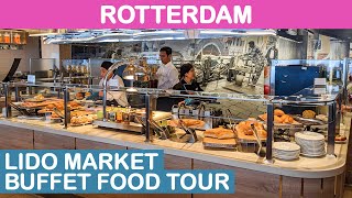Holland America Rotterdam: Lido Market Buffet Food Tour