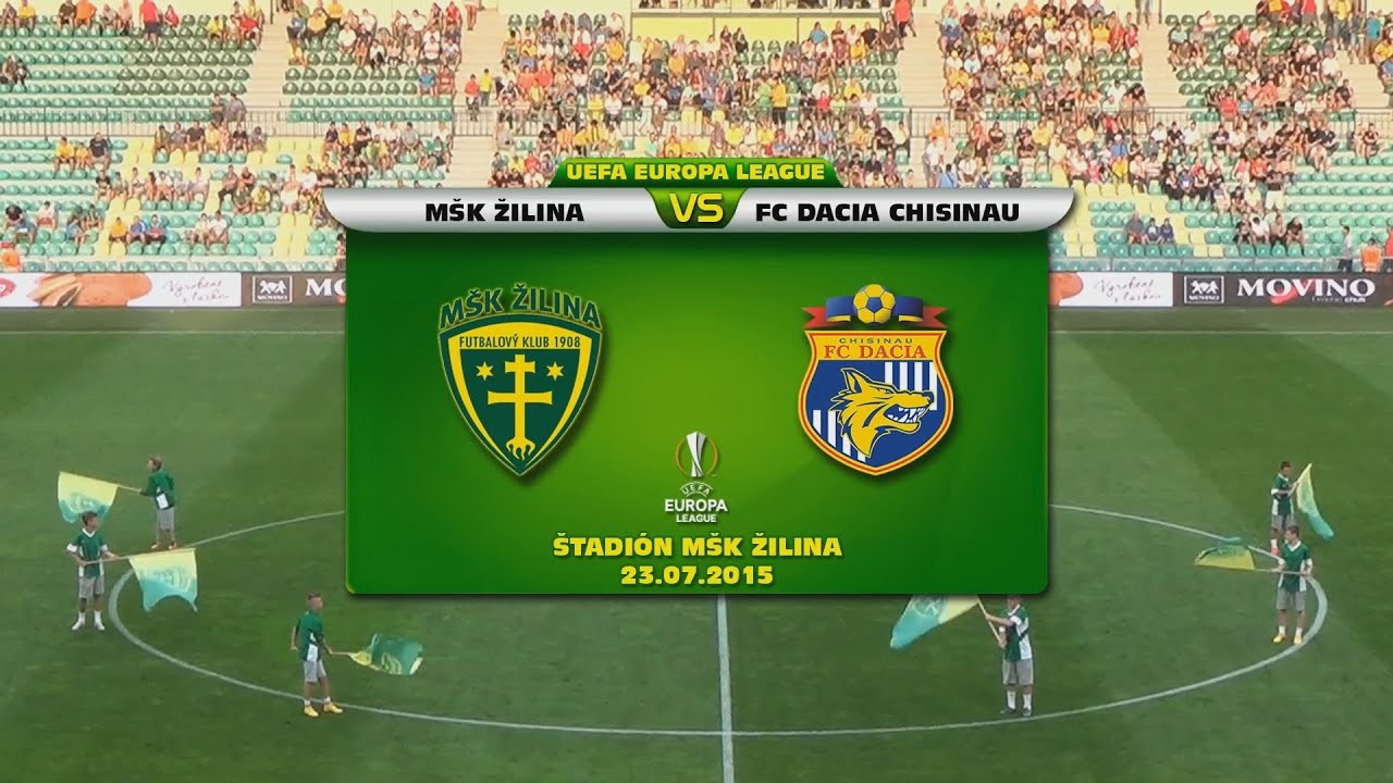 MSK Zilina 4-2 FC Dacia Chișinău
